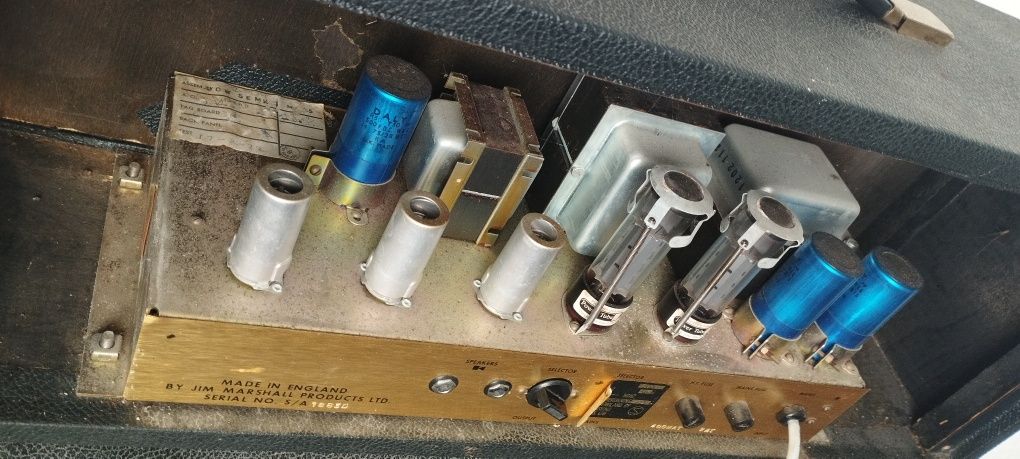 Marshall JMP 50w 1972 Plexi