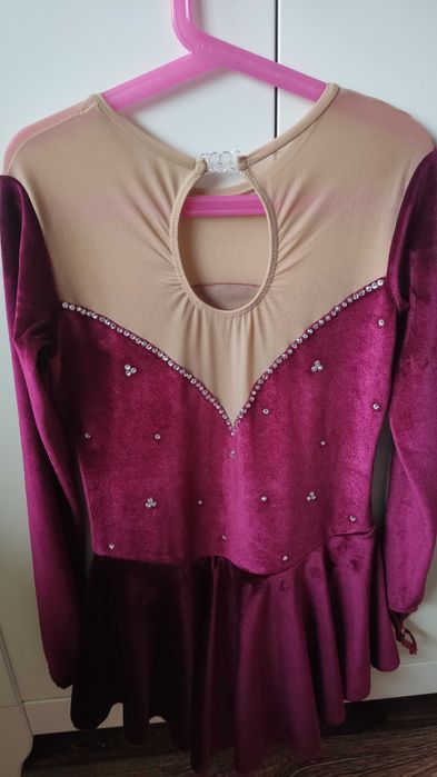 Sukienka startowa łyżwiarstwo figurowe