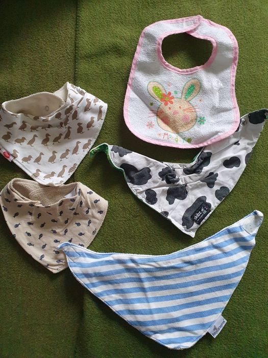 Zestaw sliniakow- 5 sztuk