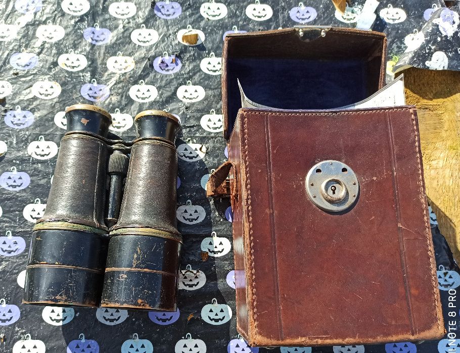 Stara lornetka + futerał voigtlander & sohn + LIST