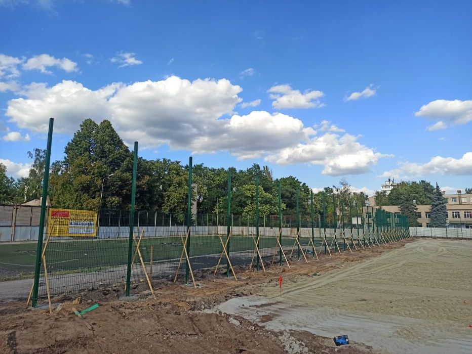 Монтаж та установка огорожи з 3Д евросетки по Києву 350 грн