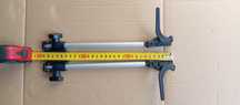 Teleskop wspornik okna SWIFT czarny 28 cm komplet