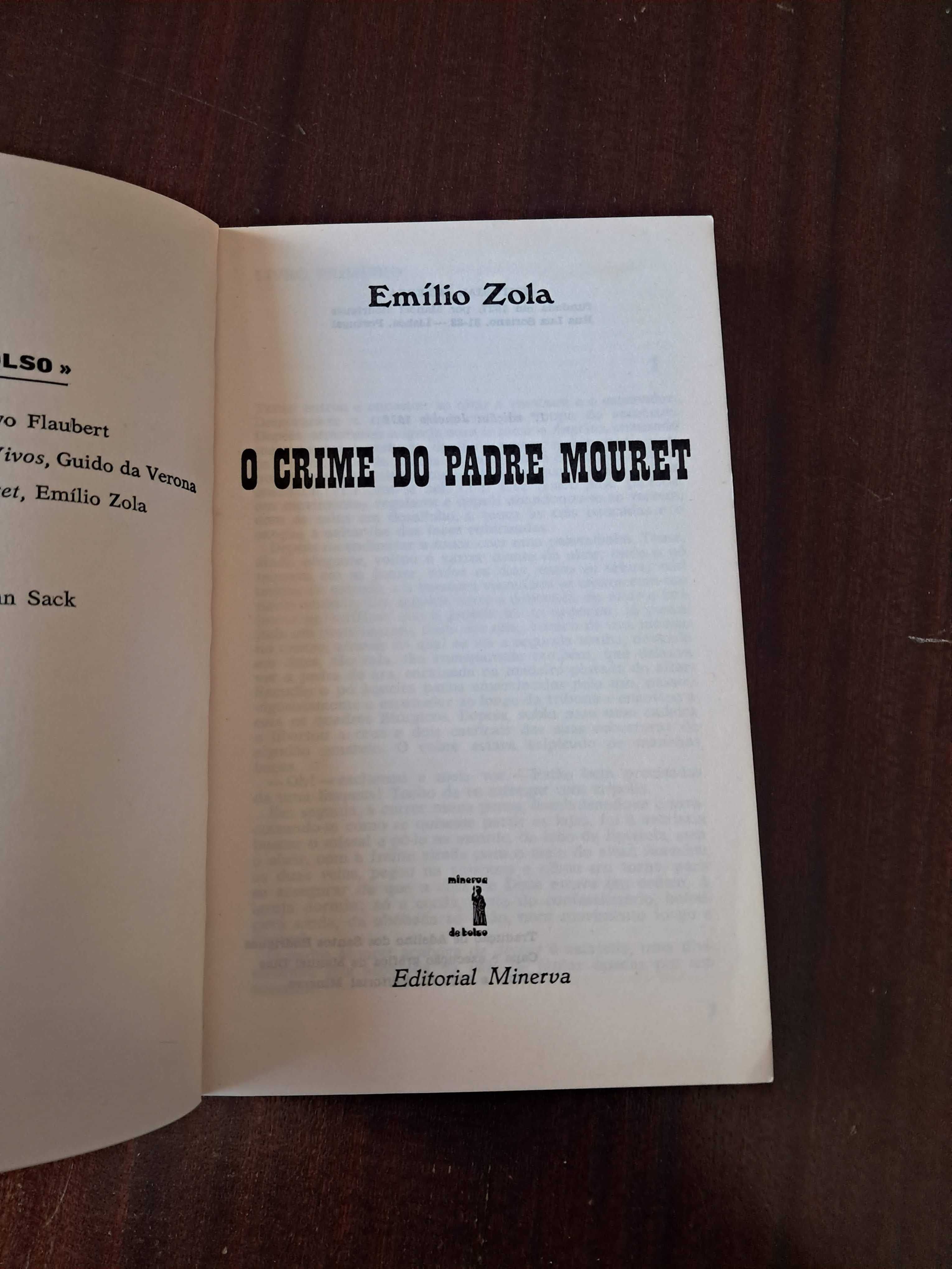O Crime do Padre Mouret - Emílio Zola