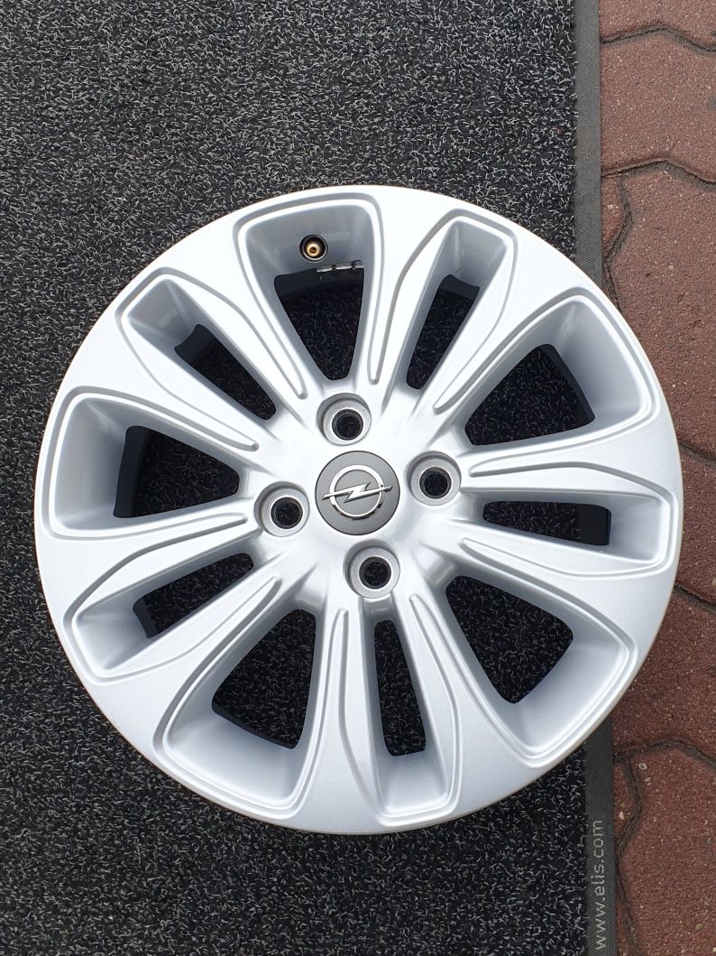 Felgi Alu z czujnikami 15" Opel Karl 4x100 SuperStan Oryginalne