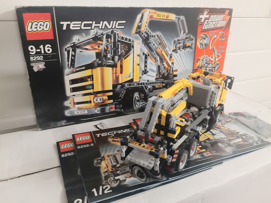 Technic 8292 z Power Functions ciężarówka z podnośnikiem koszowym