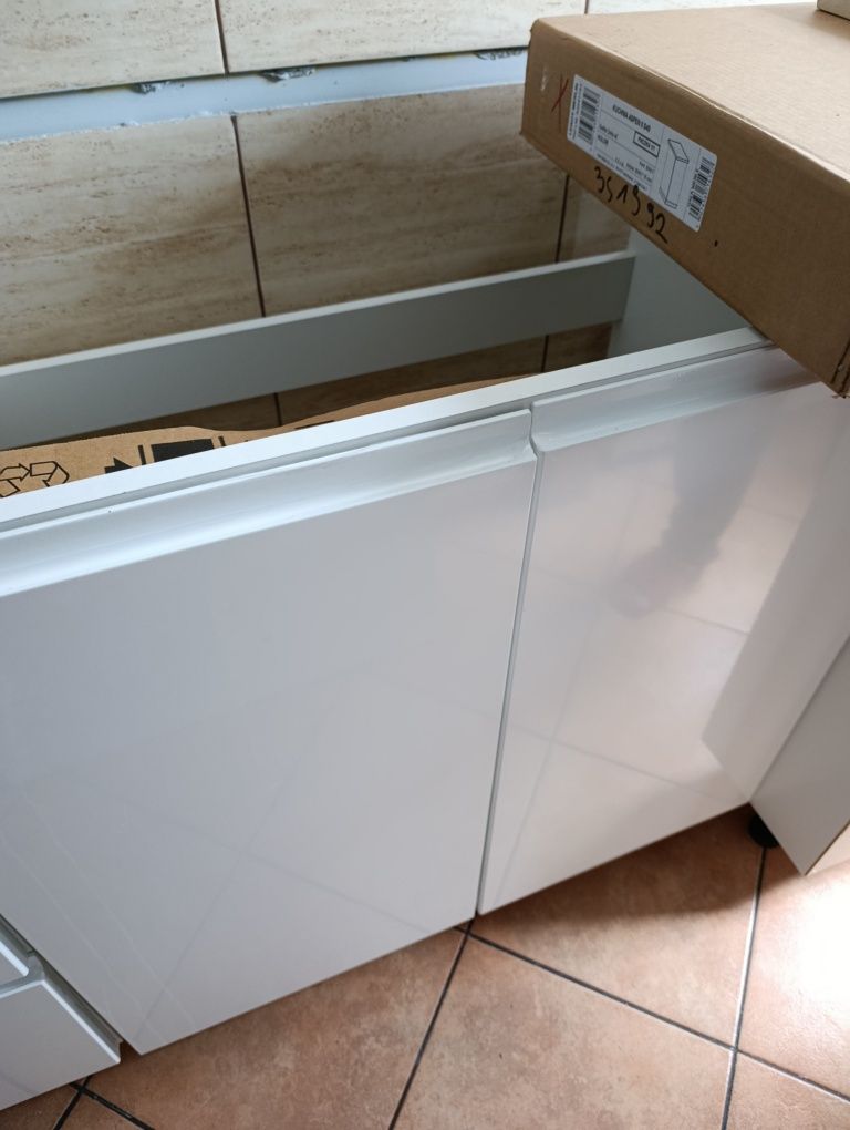 Szafka kuchenna stojąca dolna pod zlewozmywak 80cm biała