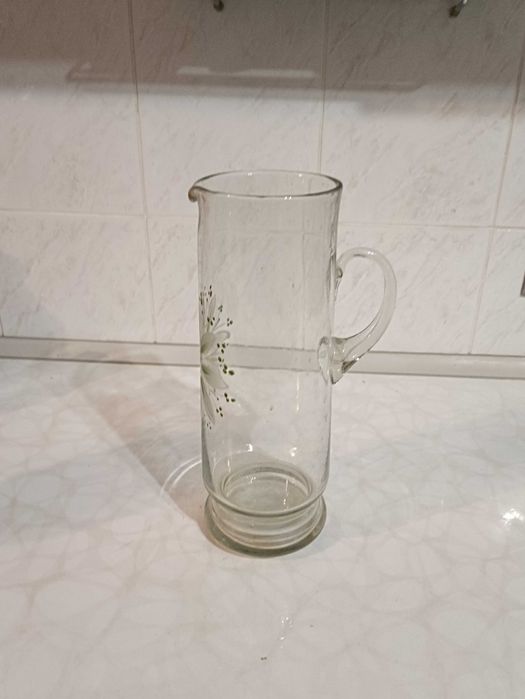 Ваза-глечик скляна