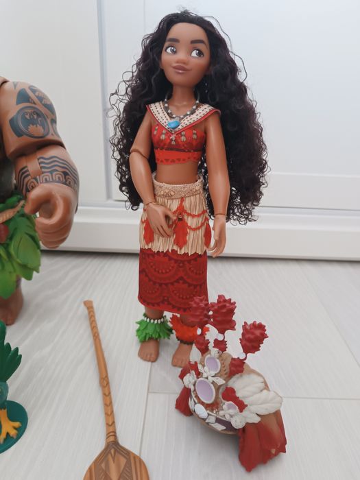 Ляльки Мауї та Моана з аксесуарами