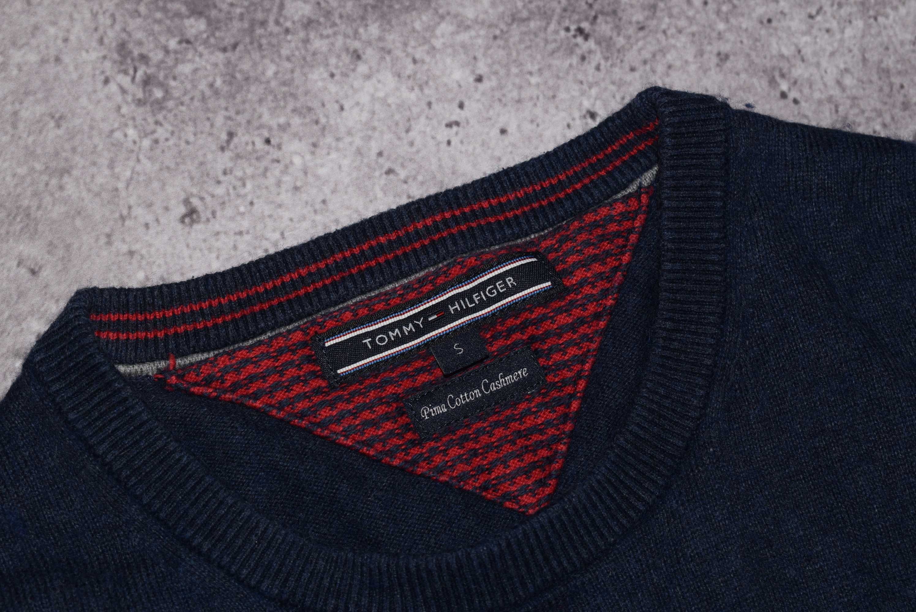 Tommy Hilfiger Cotton Cashmere Sweater (Мужской Свитер Томми Хилфигер