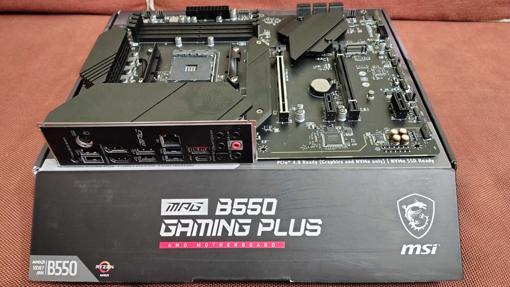 Материнська плата MSI MPG B550 Gaming Plus socket AM4