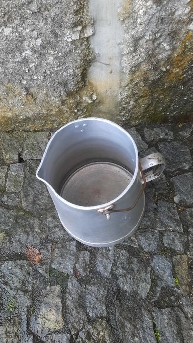 Leiteira antiga vintage, para 15 kg