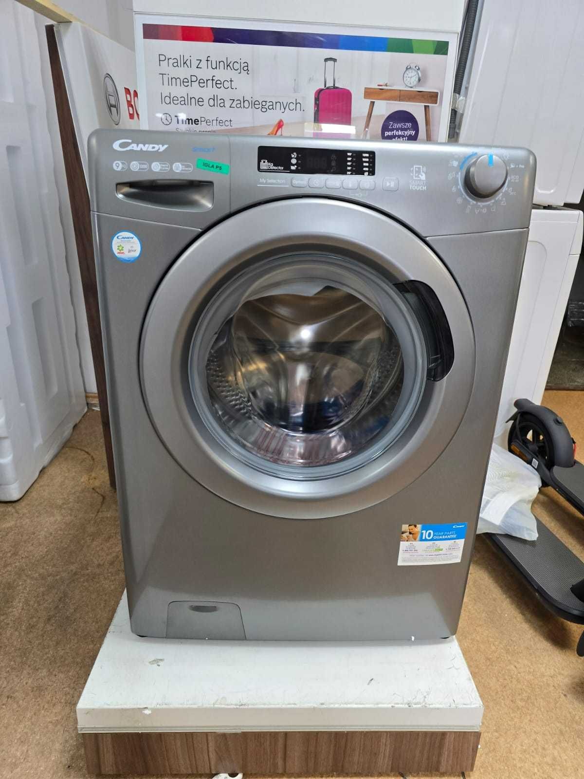 NOWA Pralka 9KG  Candy CS 1292DWRR4/1-S antracyt gwar 2 lata P5