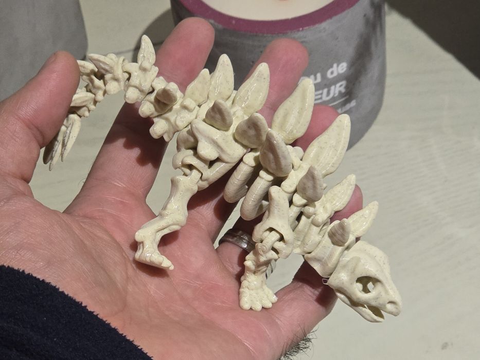 Dinossauro Esqueleto Stegosaurus Articulado