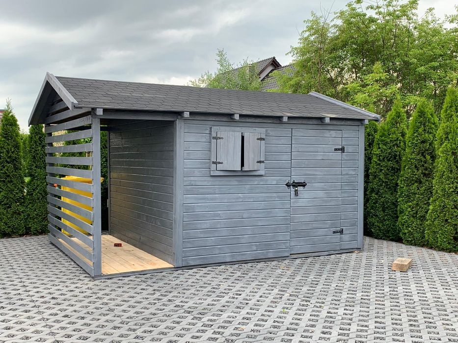 Domek narzędziowy szopka garaż wiata narzędziowka składzik skrytka