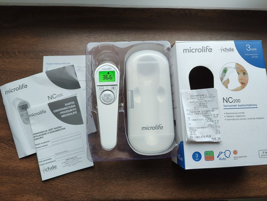 Termometr bezkontaktowy Microlife NC200