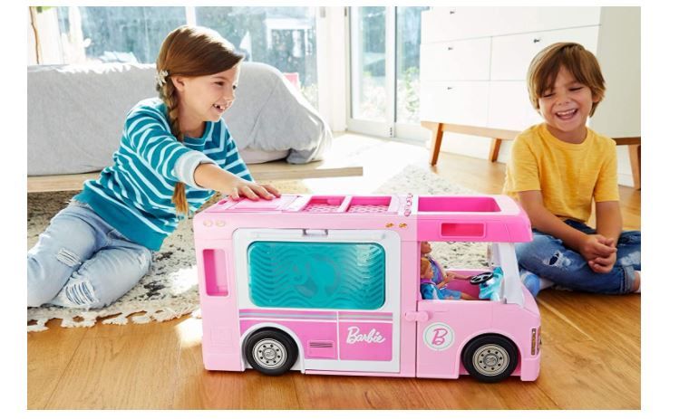 Barbie Caravana de sonho 3 em 1 GHL93 / Autocaravana FBR34 (NOVO)