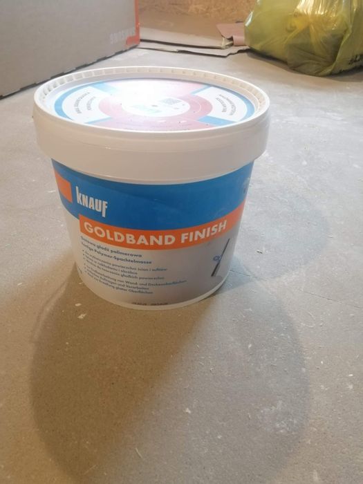 Gładź gipsowa knauf golband finish 18 kg