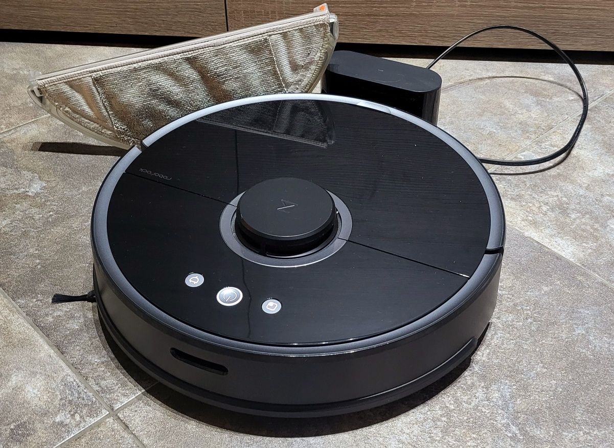 Robot sprzątający Xiaomi Mi Roborock 2 S55 czarny mopujący