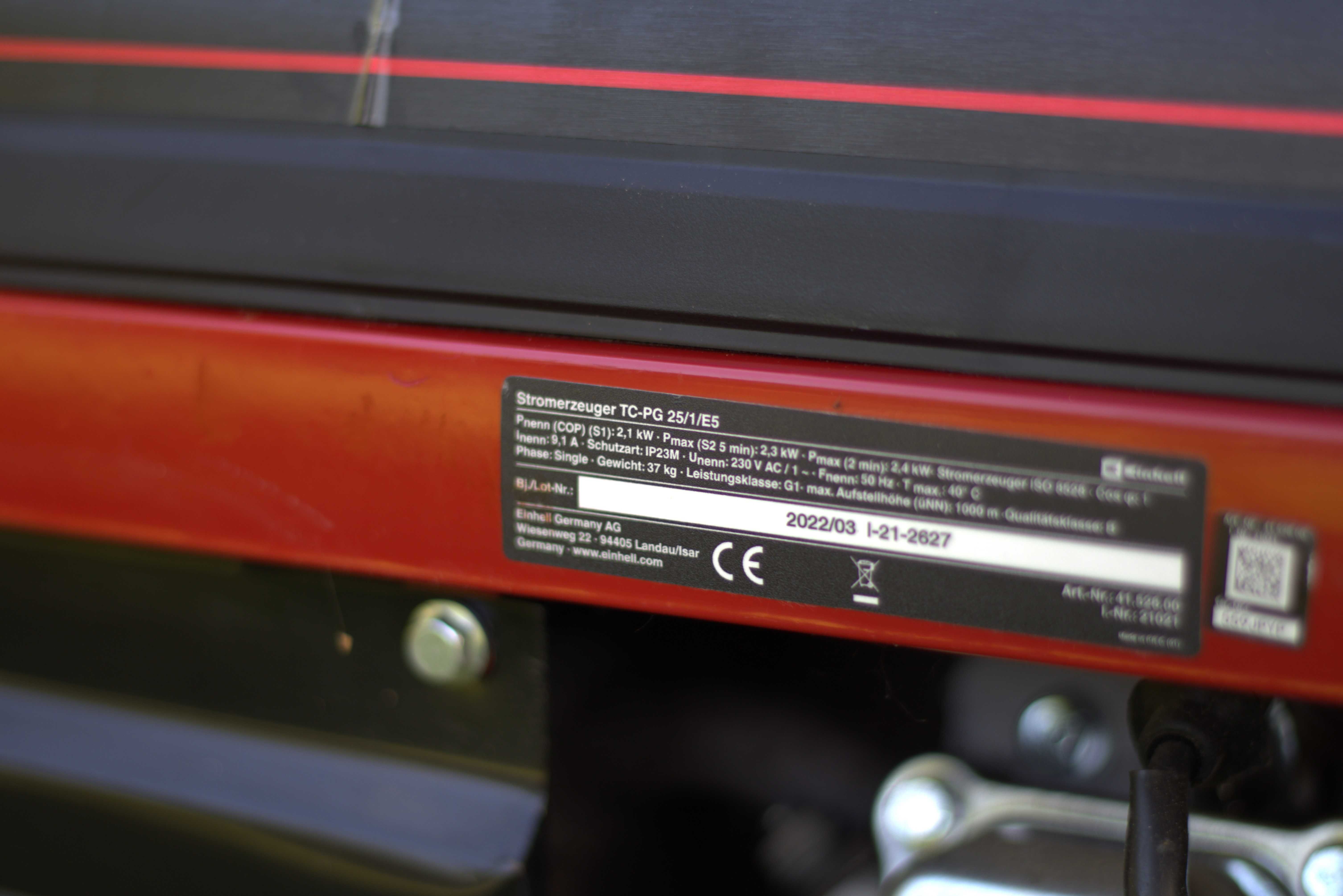 Agregat EINHELL TC-PG 25/1/E5