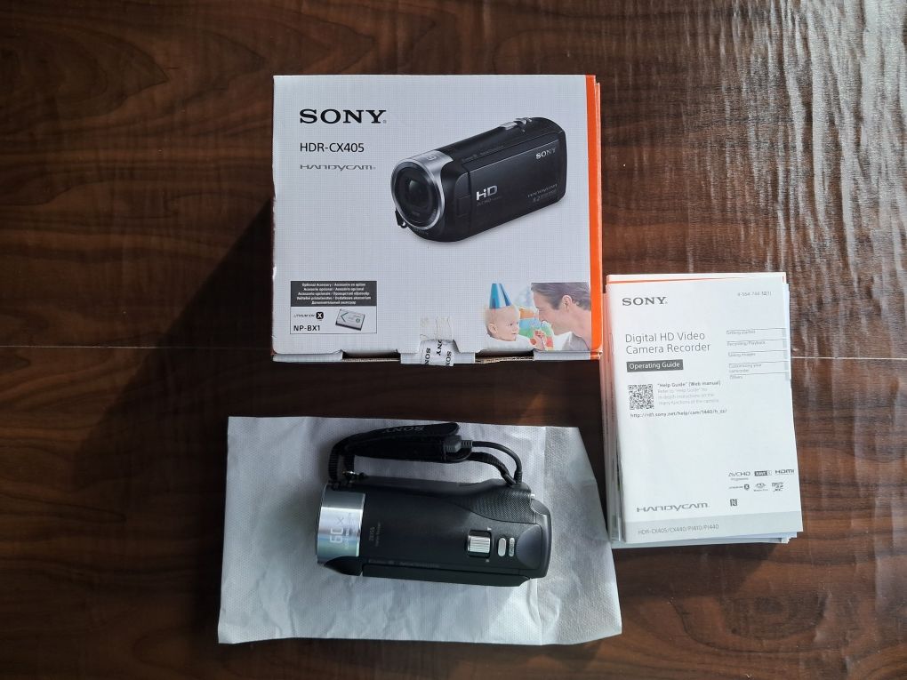 Kamera SONY HDR CX405 z etui