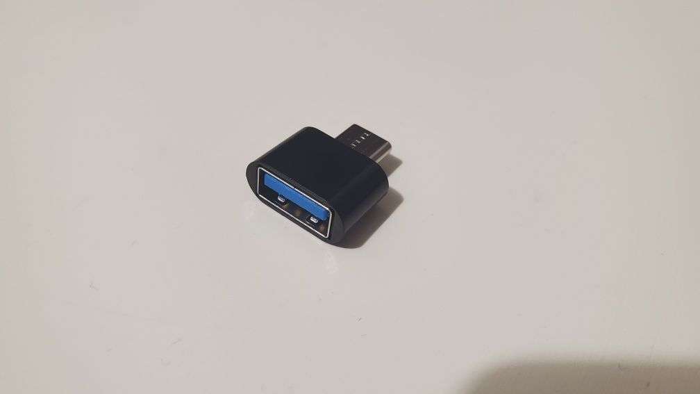 Adapter USB-C na USB-A OTG – podłącz pendrive, myszkę, klawiaturę itp.