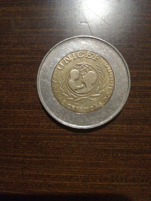 Moeda 100 escudos 1999 UNICEF
