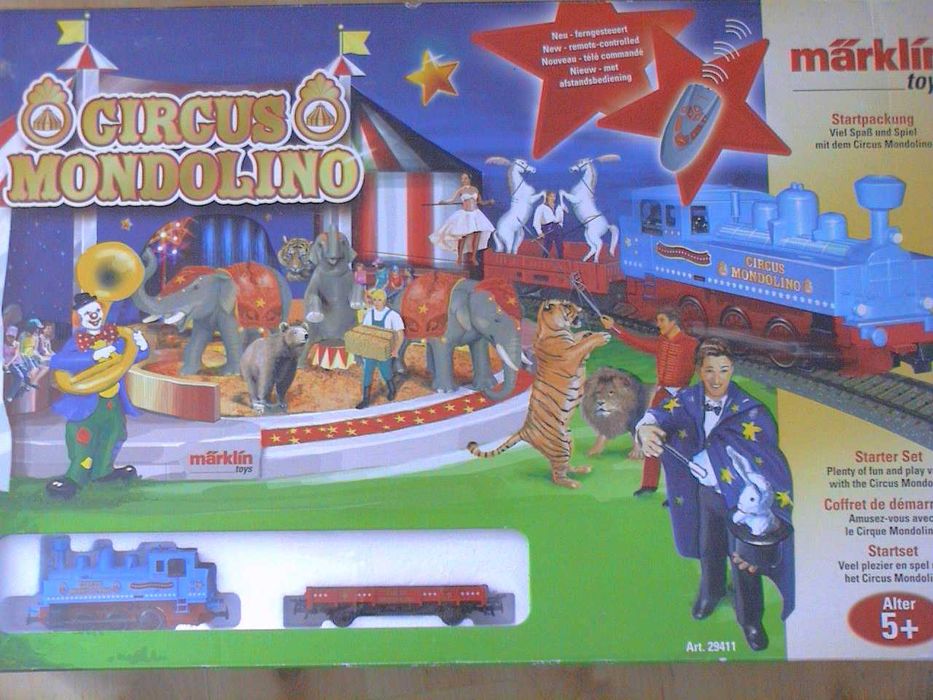 Kolejka marklin Cyrk Mondolino