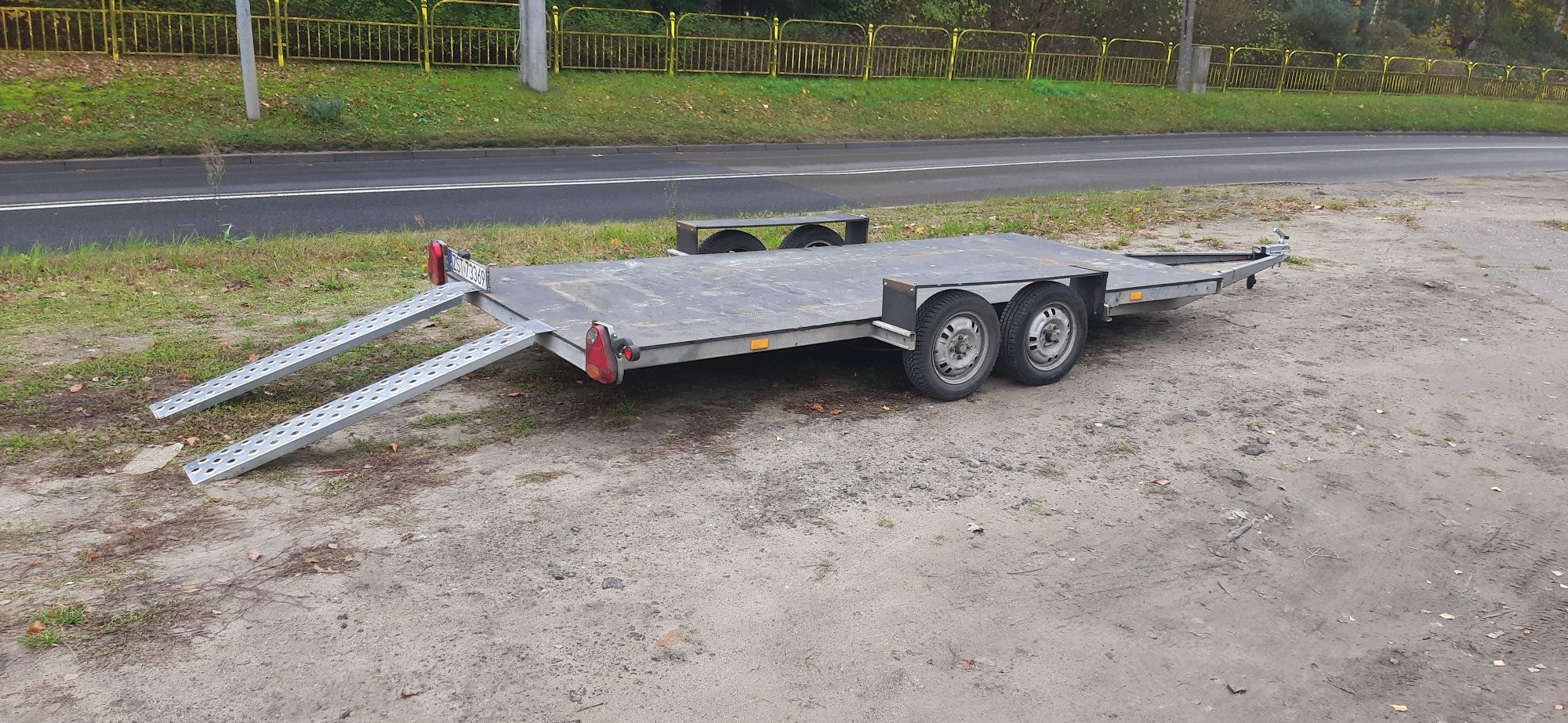 Platforma 500kg ładowności 4x1.7m