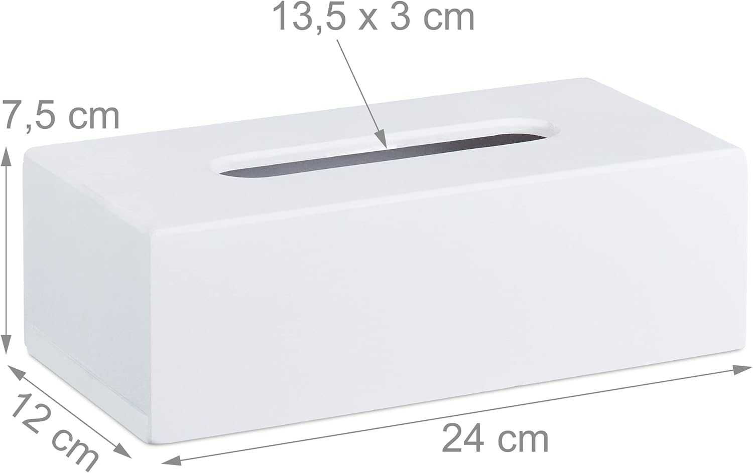 4R136 pudełko pojemnik bambusowy na chusteczki higieniczne kosmetyczne