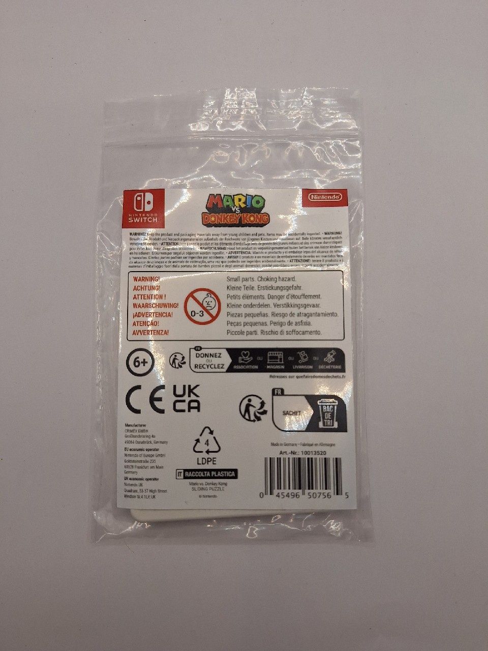 Mario vs donkey kong puzzle łamigłówka gra nowa nintendo gadżet