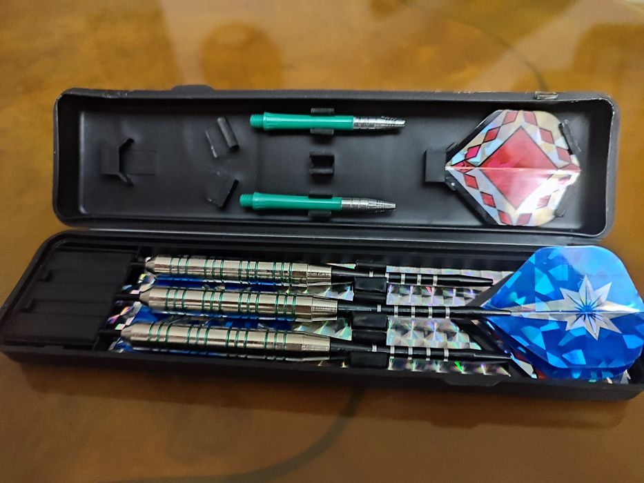 Lotki metalowe profesjonalne. Nowe w oryginalnym etui plus dodatk