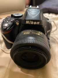 Lustrzanka Nikon D5200 + Nikkor 35 mm f/1.8G AF-S DX