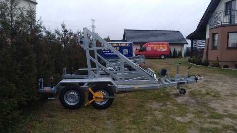 WYPOŻYCZALNIA wynajem wypożycz PRZYCZEPA platforma skrzynia3,0x1,5katB