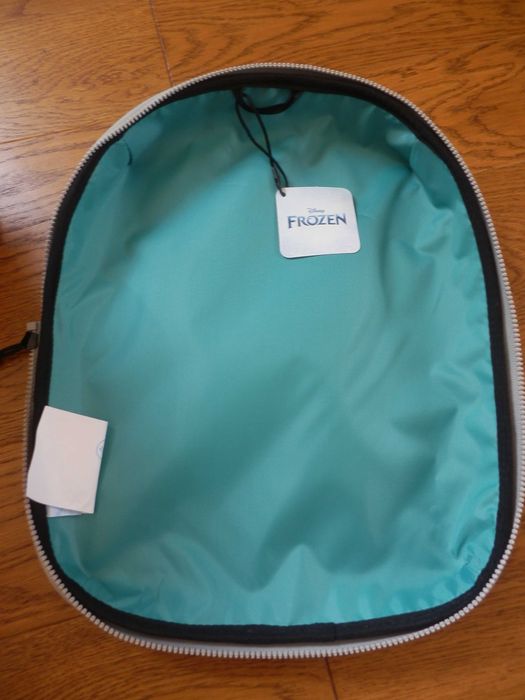 Plecak BIG MAC bordowa baza + 2 nakładki Elsa, Ogon Syreny