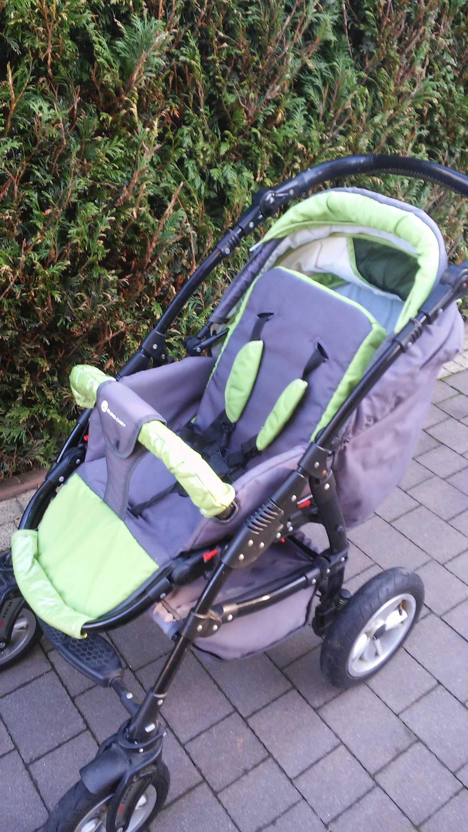 Wózek dziecięcy 3w1 euro-cart passo PO 1 DZIECKU dużo dokładnych ZDJĘĆ