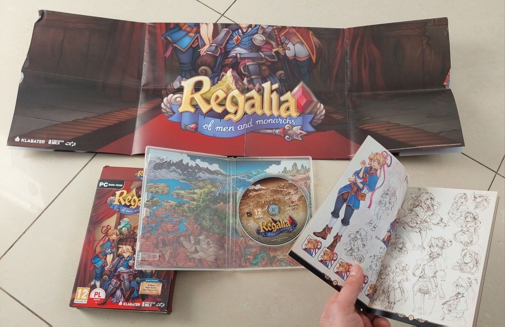 Regalia Gra PC PL napisy 12 Artbook mapa