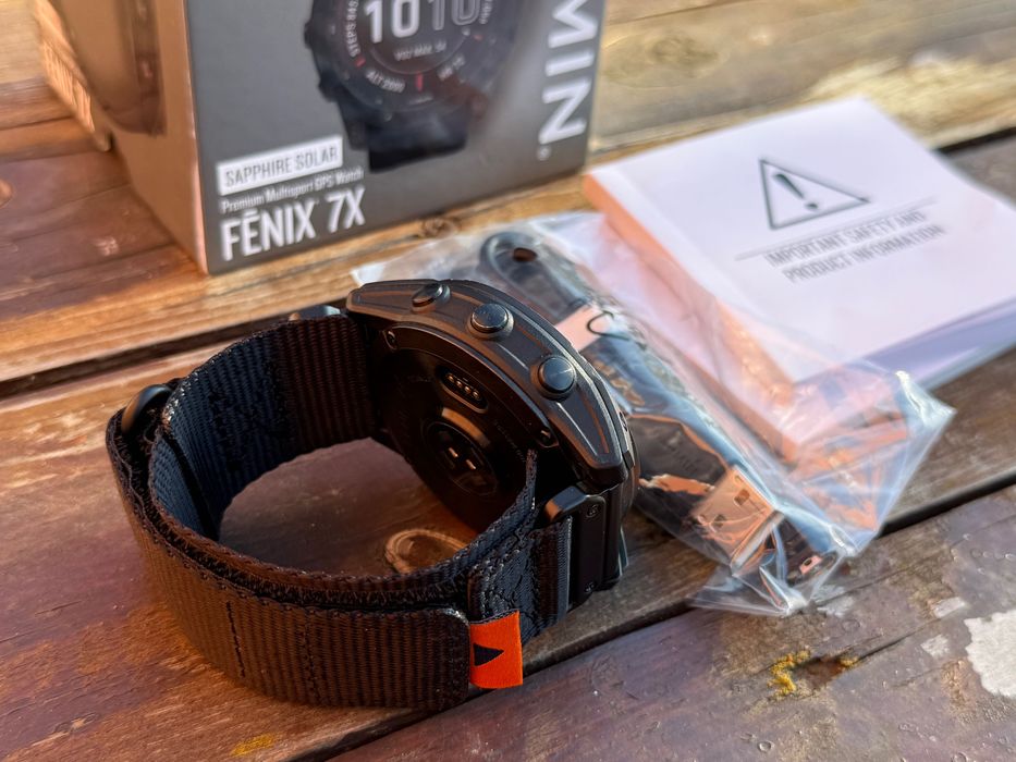 Garmin Fenix 7X Sapphire Solar DLC Titanium