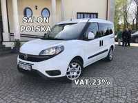 Fiat Doblo 1.6d Klima PDC Salon Polska HOMOLOGACJA CIĘŻAROWA VAT.23% Netto: 40900