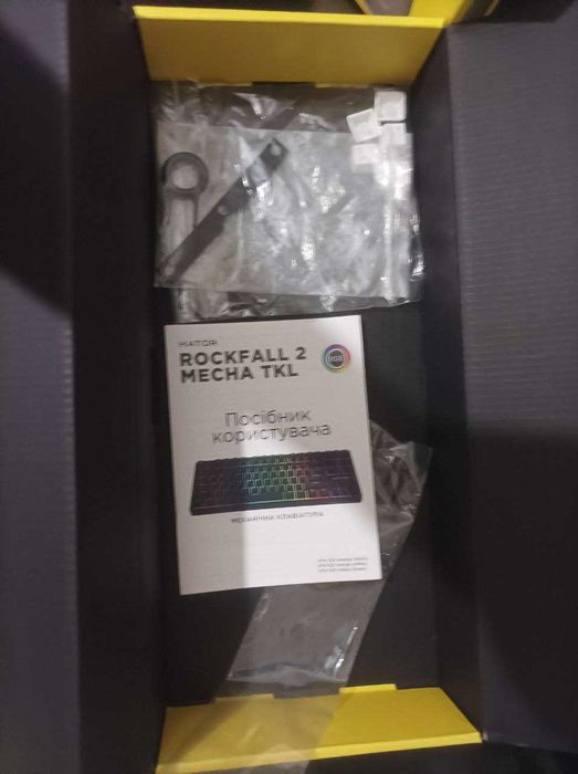 Набор Мышка Hator Pulsar 2 PRO+Клавиатура Rockfall mecha 2 TKL(дефект)