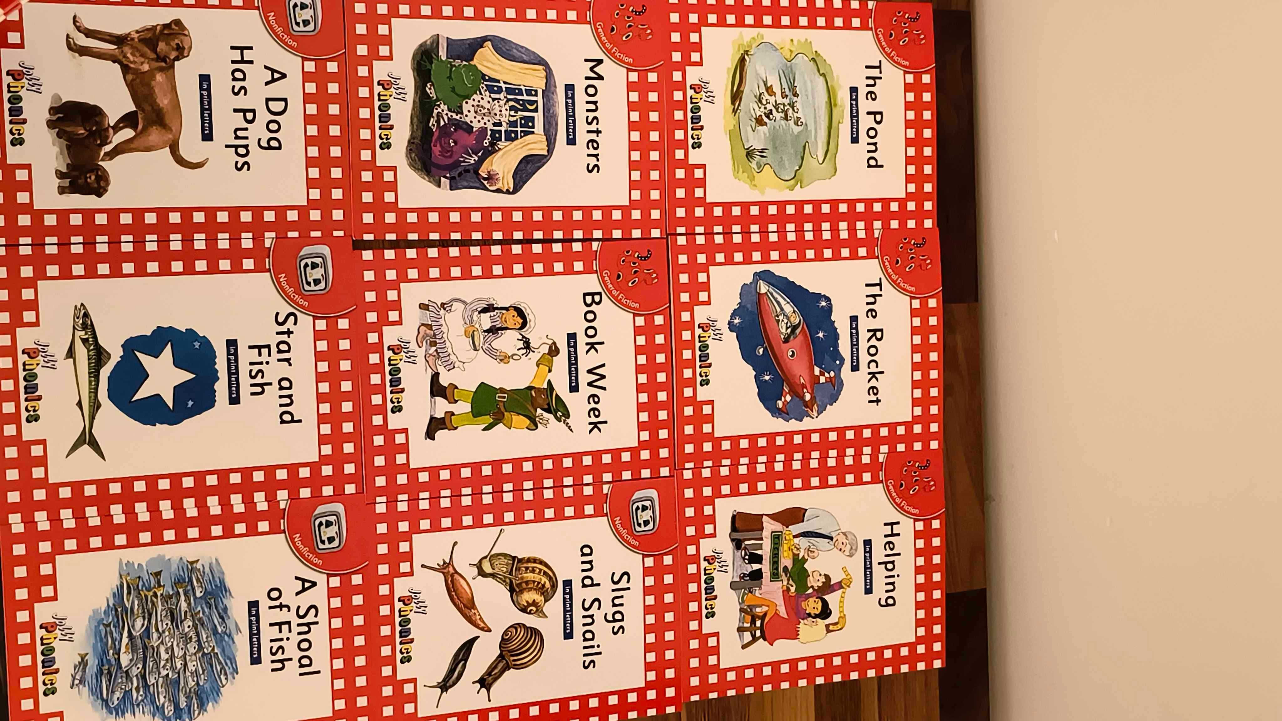 Jolly Phonics Readers - cały zestaw - Level 1