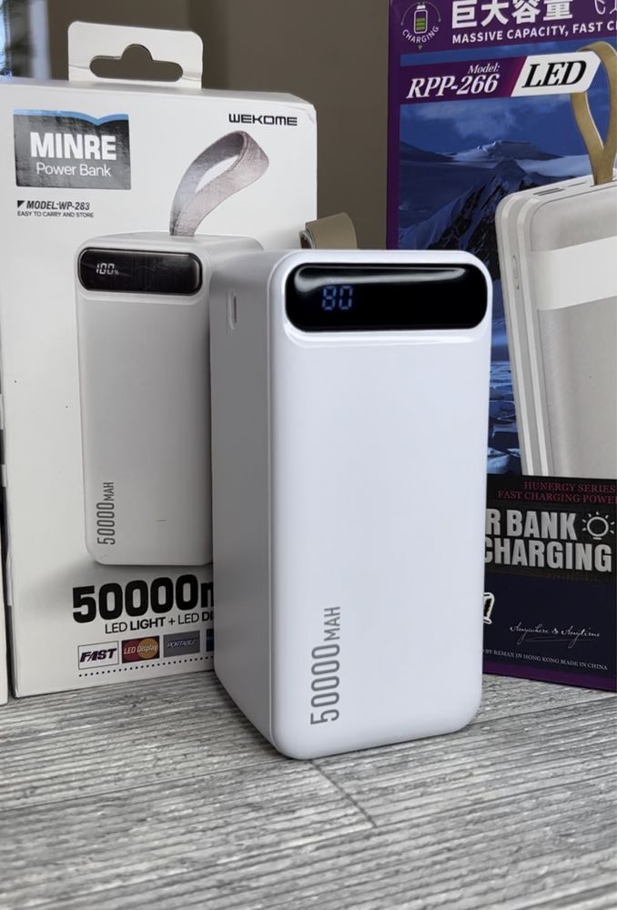 Power bank 50000. «Самая низкая цена» Оригинал 100% Фонарик!