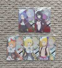 Re:Zero bandai karty kolekcjonerskie manga anime emilia rem ram cards