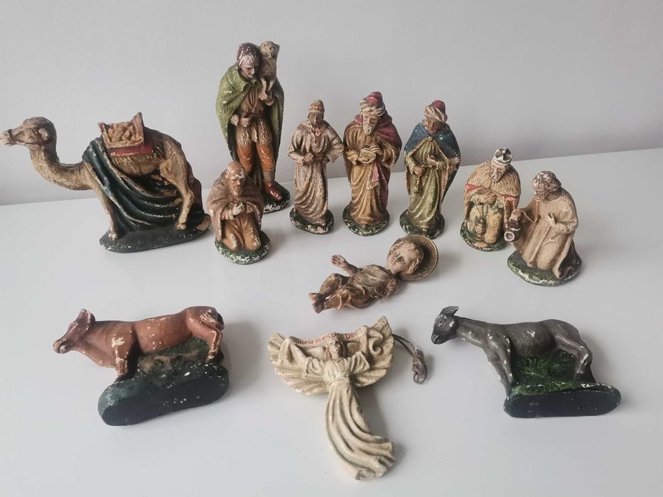 Stara przedwojenna Szopka Bożonarodzeniowa