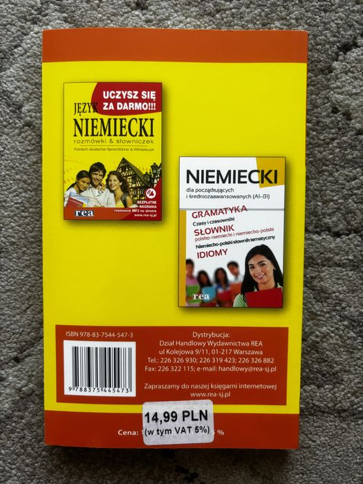 Szkolna gramatyka niemiecka, rea