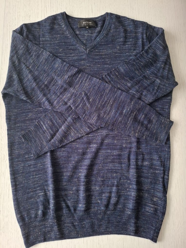 Sweter męski bardzo cieńki firmy Bytom rozmiar M jak nowy
