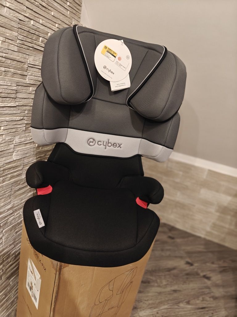 Nowy fotelik Cybex 15-36 ISOFIX, ADAC