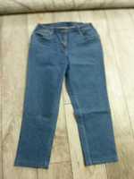 Spodnie damskie jeans 44 46 wysoki stan