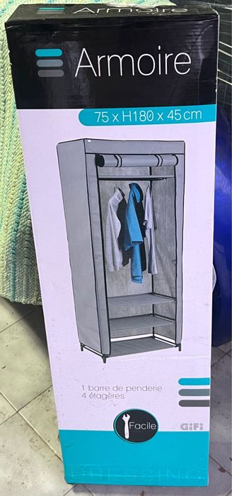 Roupeiro portatil - montagem rapida