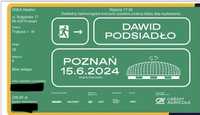 Bilet na koncert Dawida Podsiadło Poznań 15.06.2024