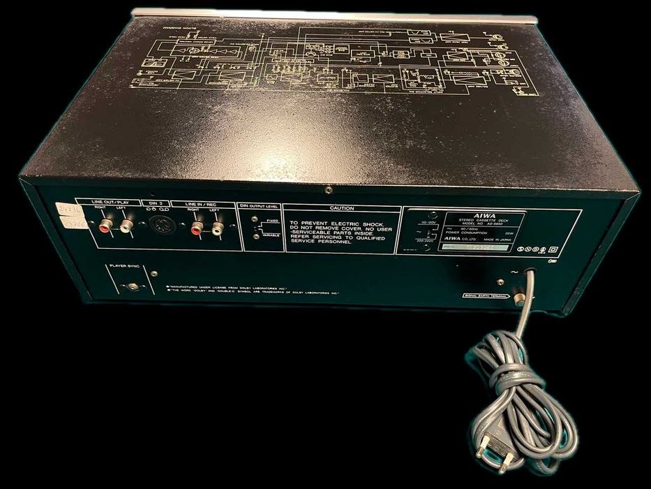 Deck de Cassetes Aiwa AD-6800